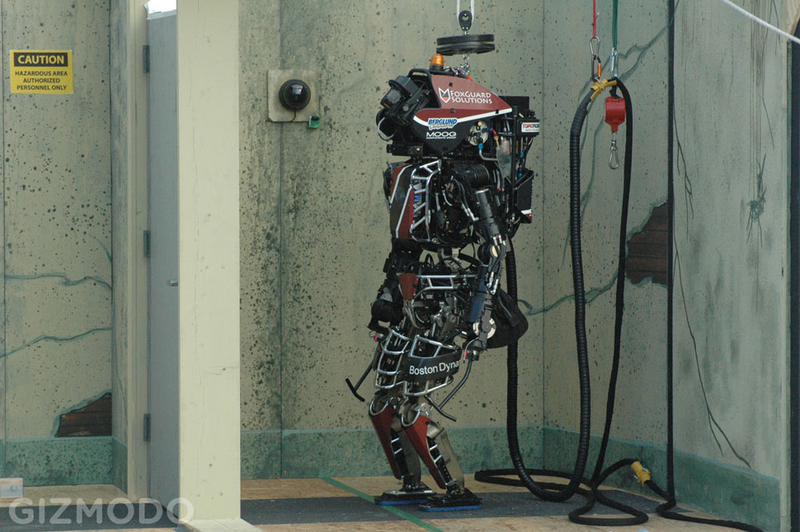 Illustration for article titled On Site at the Machine Olympics of DARPA's Robotics Challenge